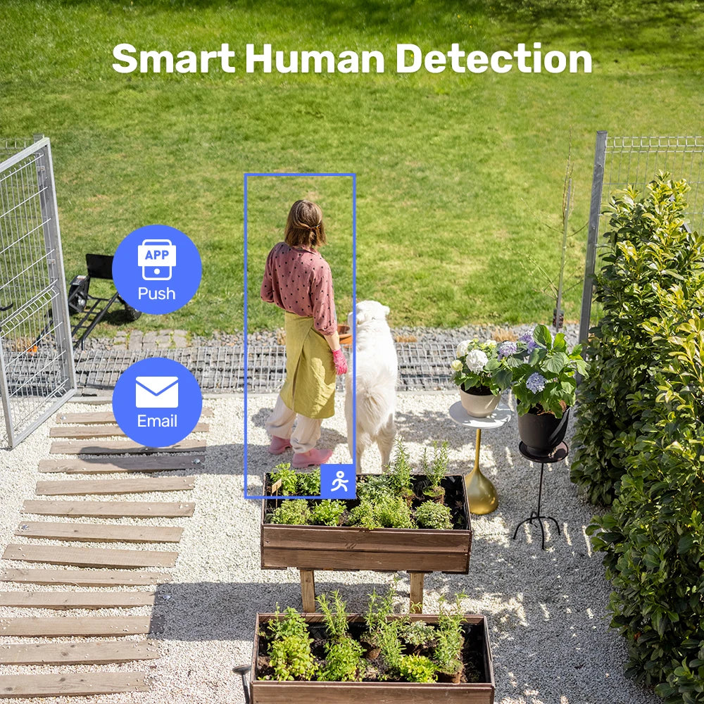 ANNKE 5MP Wireless Security Camera System With Two Way Audio