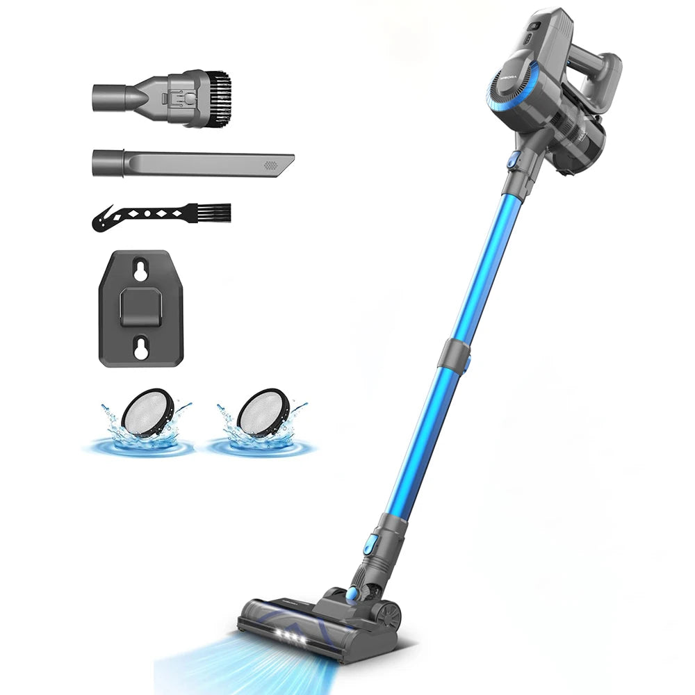 YISORA N300 Cordless Upright Vacuum Cleaner, 40 Minute Battery