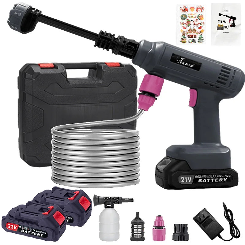 Power Blaster Plus Cordless Pressure Washer, Portable Water Spray Tool
