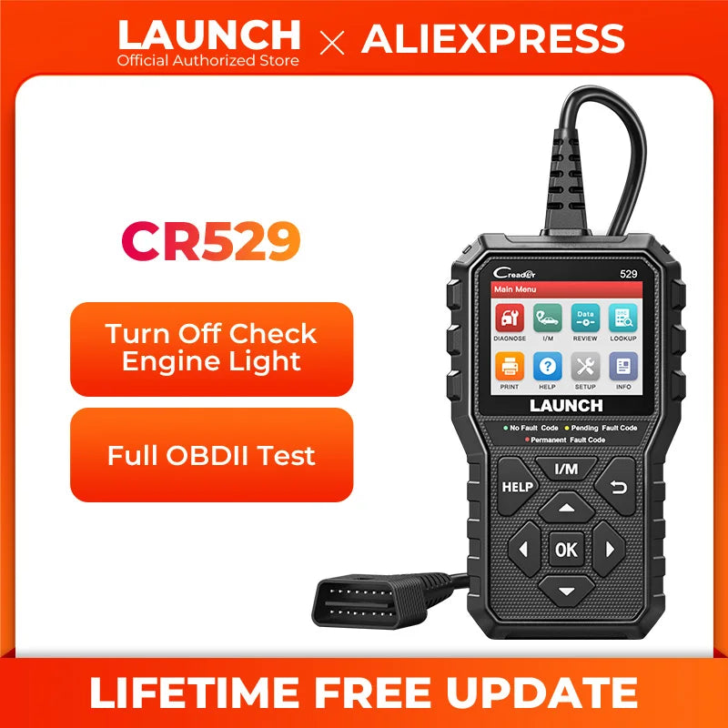 LAUNCH CReader 529 OBD2 Automotive Diagnostic Code Reader Scanner