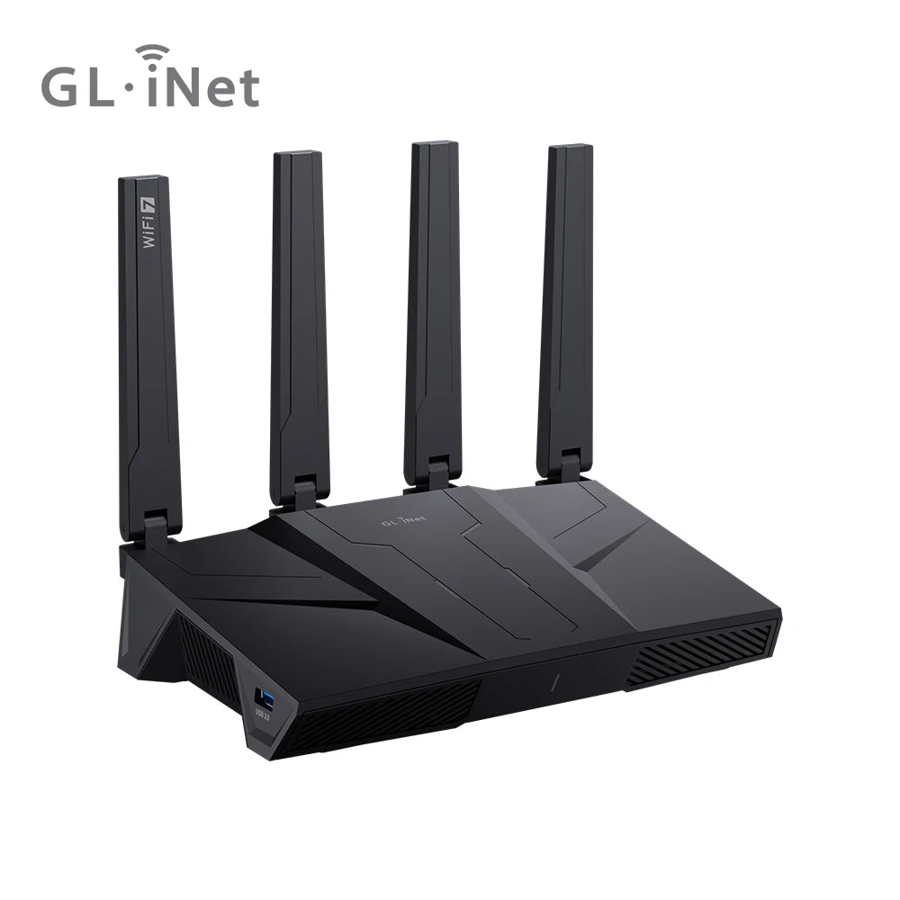 GL.iNet Flint 3 Tri-Band WiFi 7 Router With 2.5G VPN