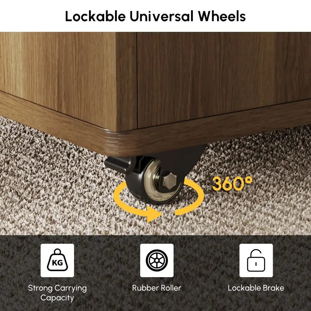 LiftTop Coffee Table With Hidden Storage And Folding Stools