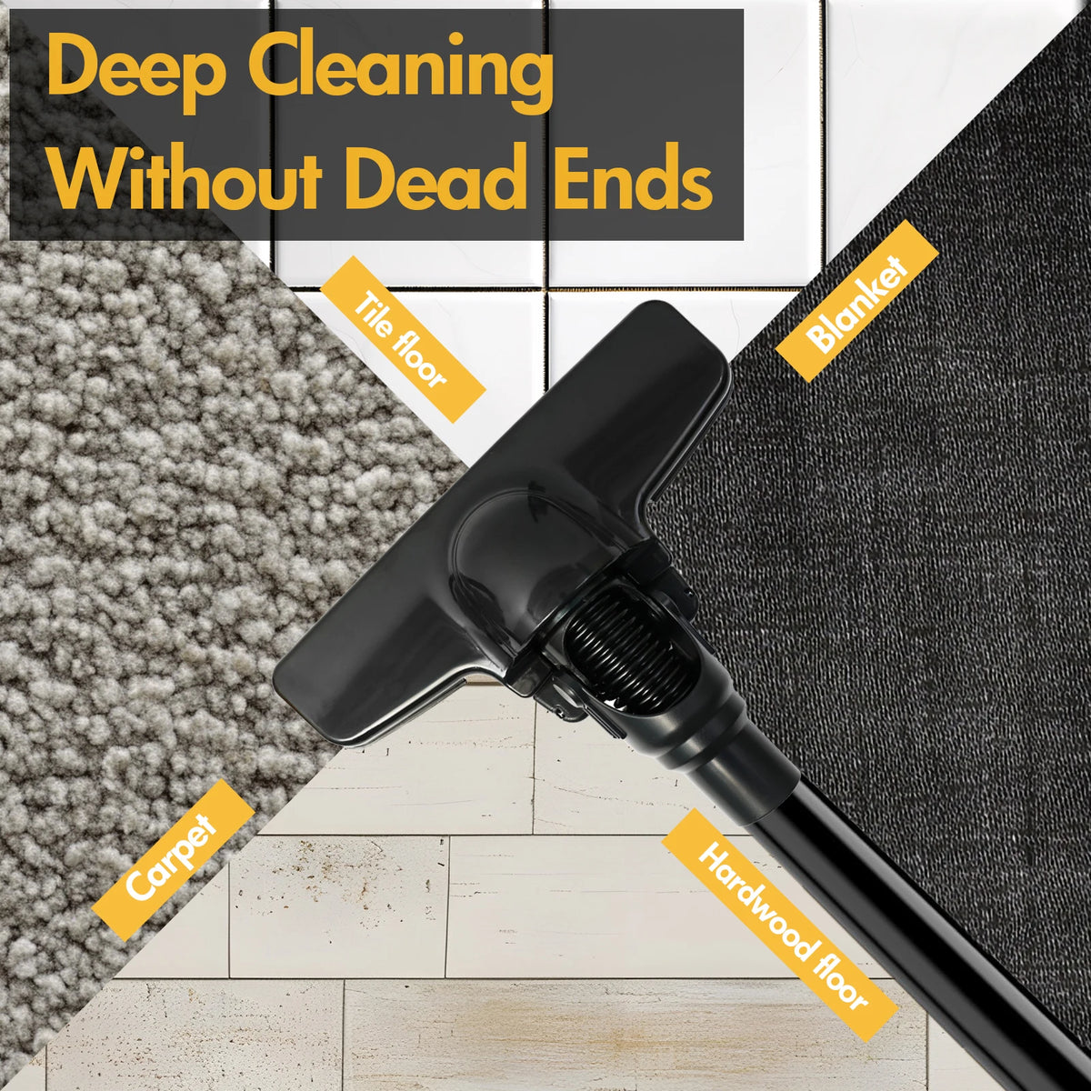 Cordless Handheld Vacuum Cleaner for Car and Home Floor Cleaning