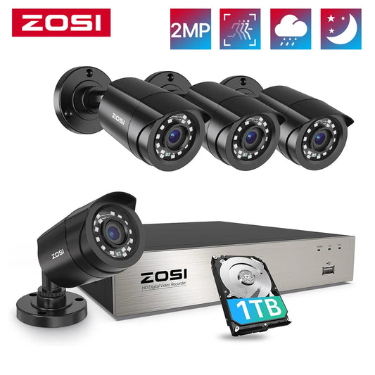 ZOSI 3K Lite Security Camera System AI Vehicle Detection