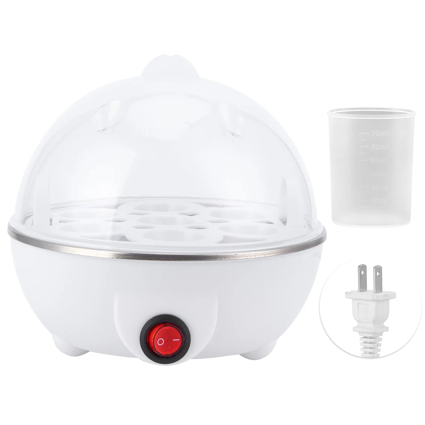 Romellar Electric Egg Boiler Multifunction Cooker Poacher For Kitchen