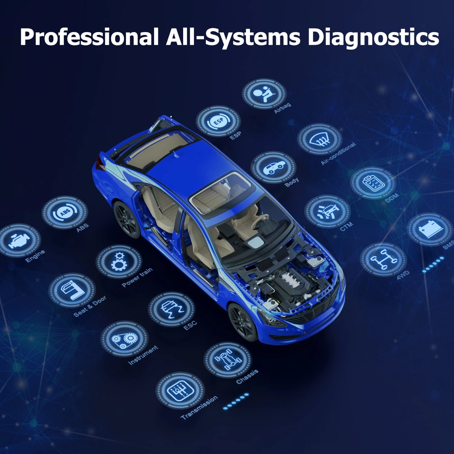 Foxwell GT60 OBD2 Automotive Diagnostic Scanner For Reset Functions