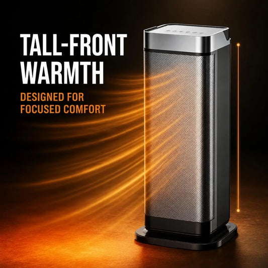ANIXOL Portable Ceramic Space Heater with Remote Control and Oscillation