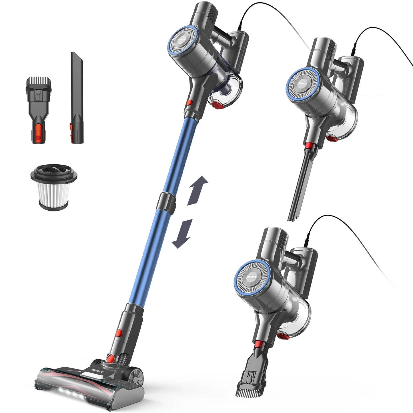 INSE I8 Corded Vacuum Cleaner 6 In 1 Lightweight Handheld