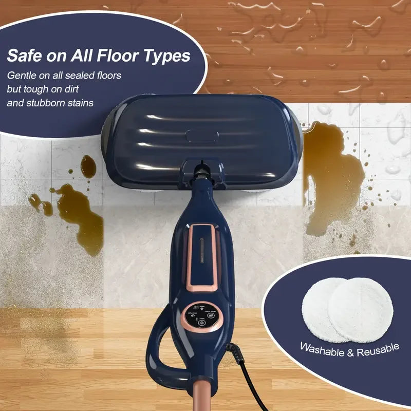 Devoac VM6 Scrubbing Steam Mop for Hardwood and Laminate