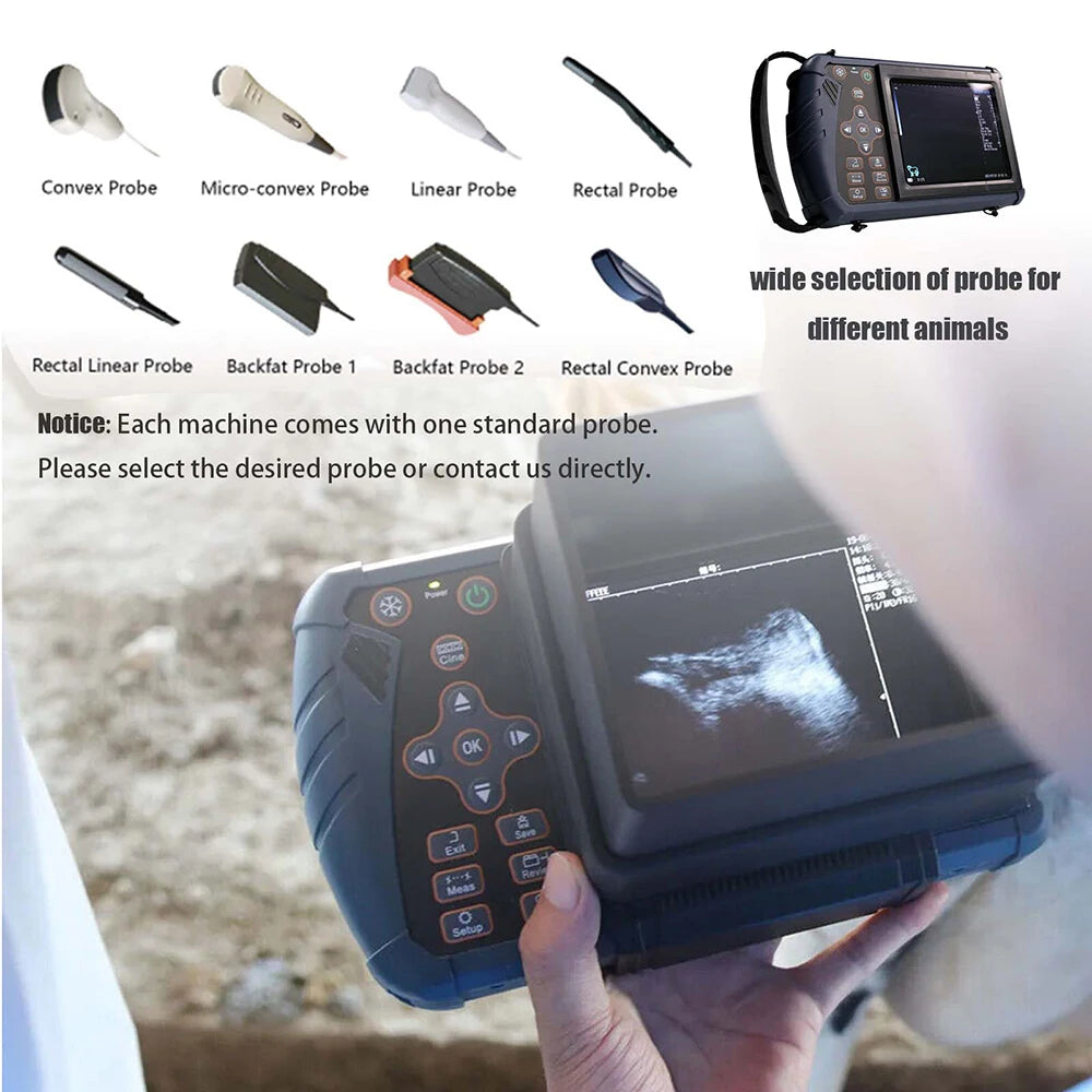 Dawei Portable Veterinary Ultrasound Scanner For Pregnancy Testing