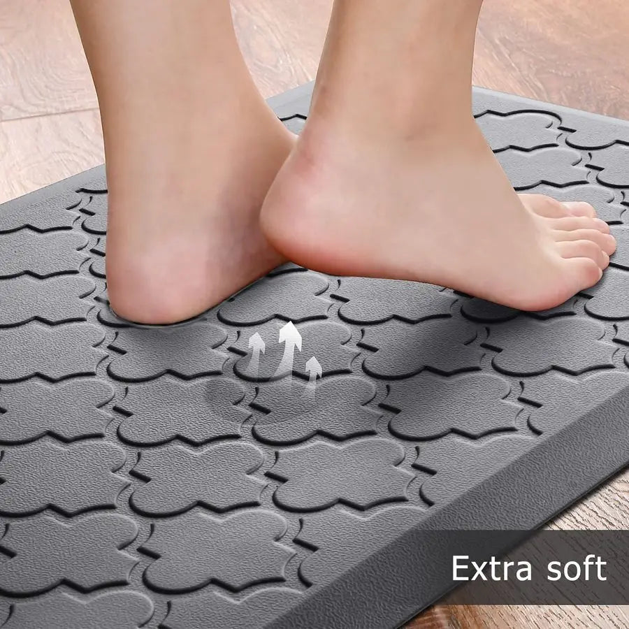 Anti Fatigue Floor Mat 2 Pack Ergonomic Waterproof Non Slip