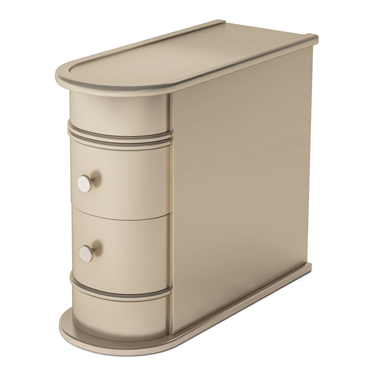 Tribesigns Modern Solid Wood Side Table With Storage Drawer