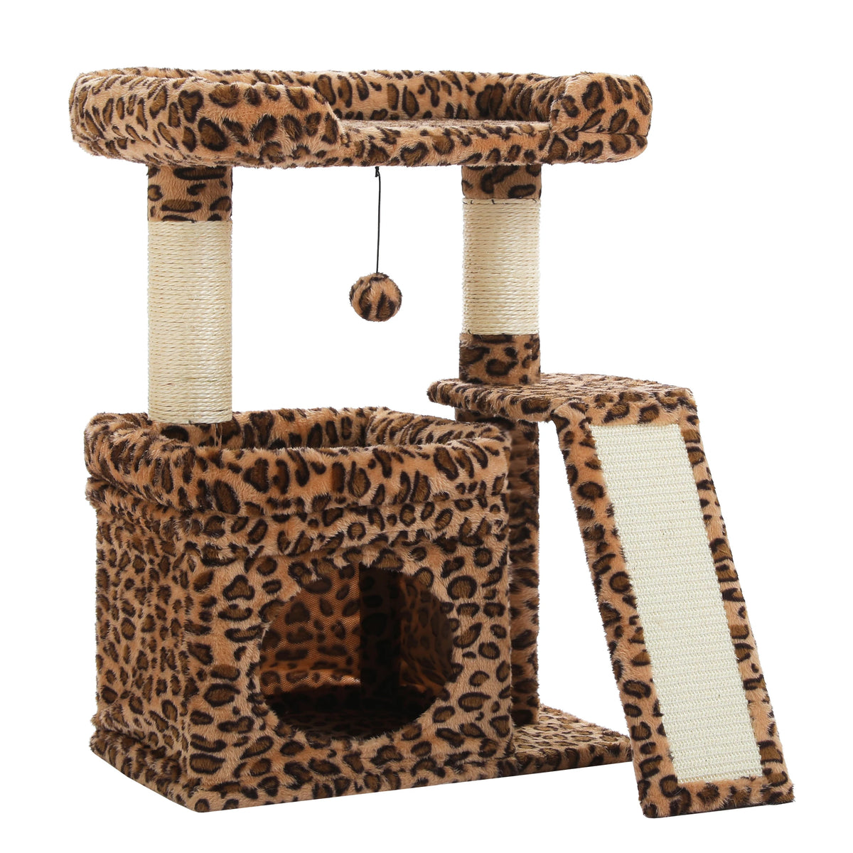 PAWZ Road Cat Tree With Sisal Scratching Post and Perch