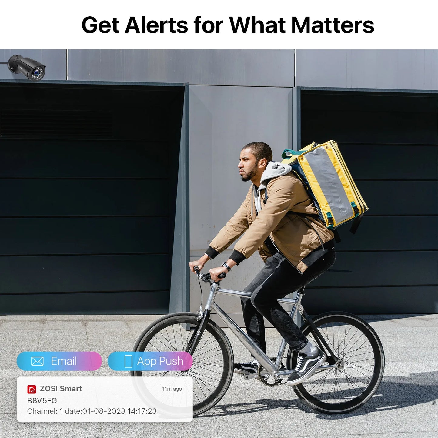 ZOSI 3K Lite Security Camera System AI Vehicle Detection