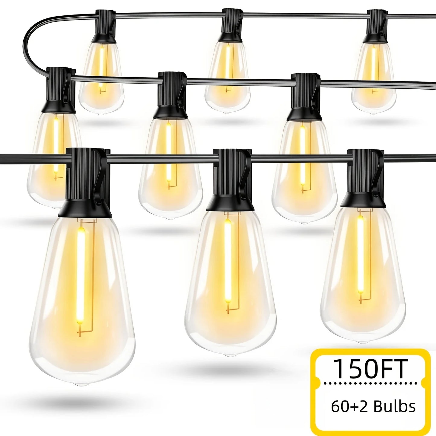 LED Outdoor String Lights ST38 Patio Waterproof IP65