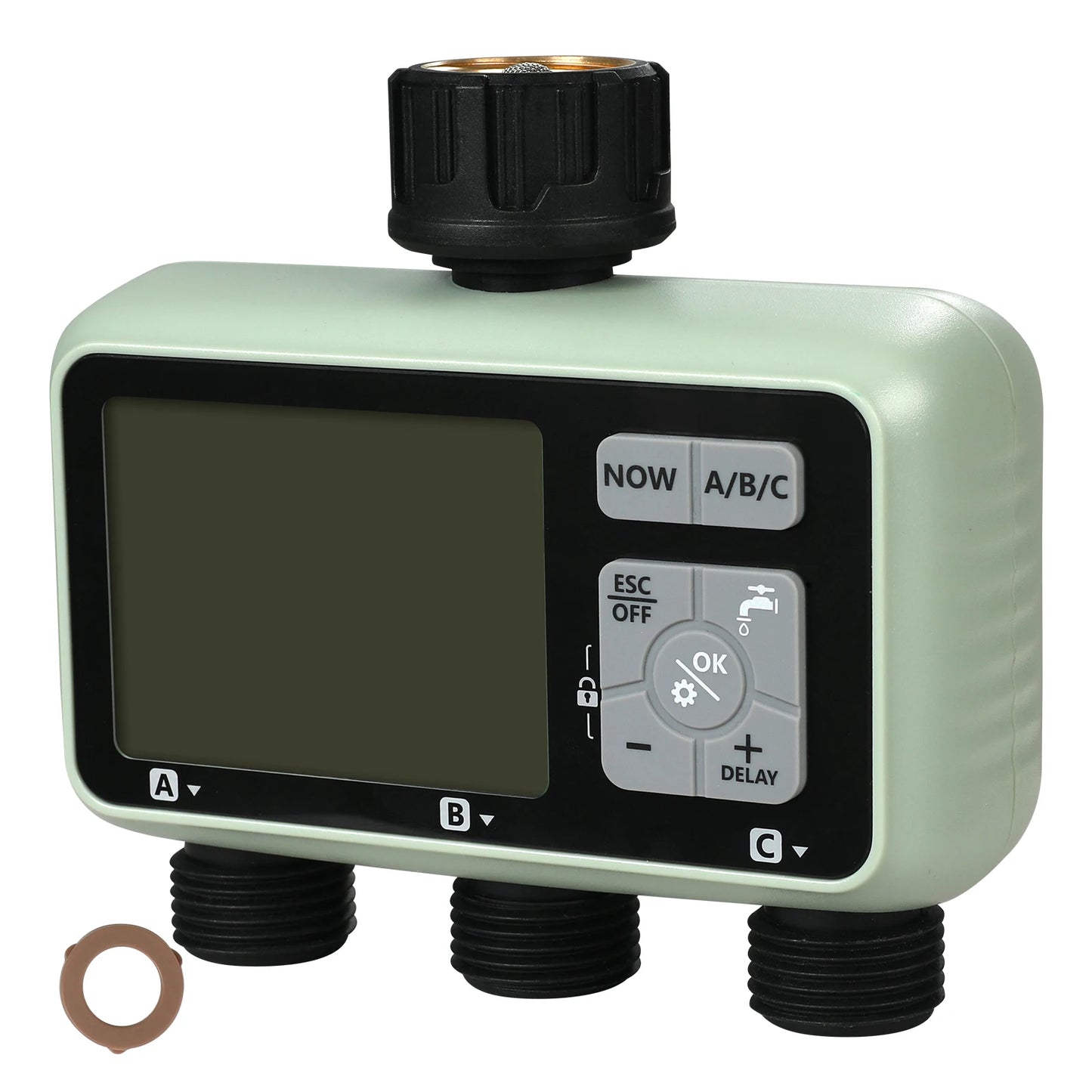 SucceBuy Water Timer With 3 Independent Zones LCD Display