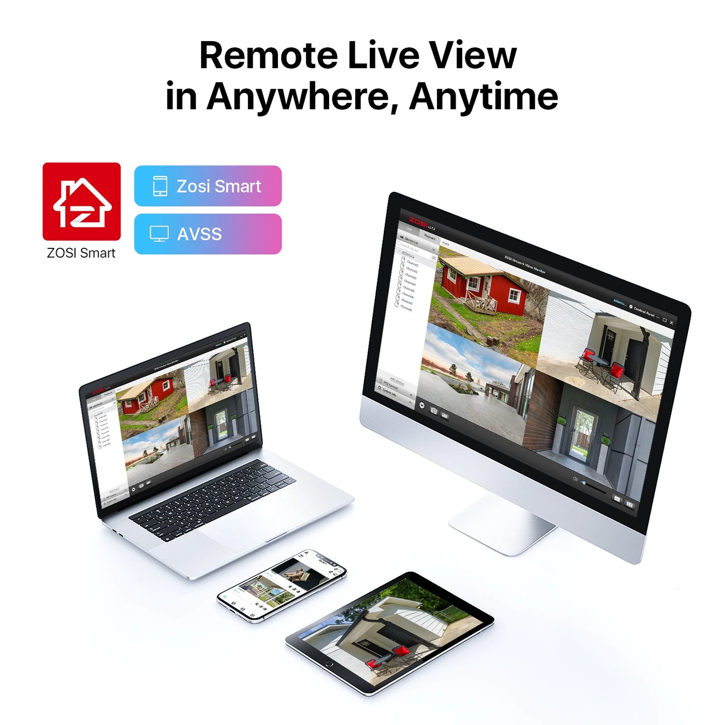 ZOSI 3K Lite Security Camera System AI Vehicle Detection