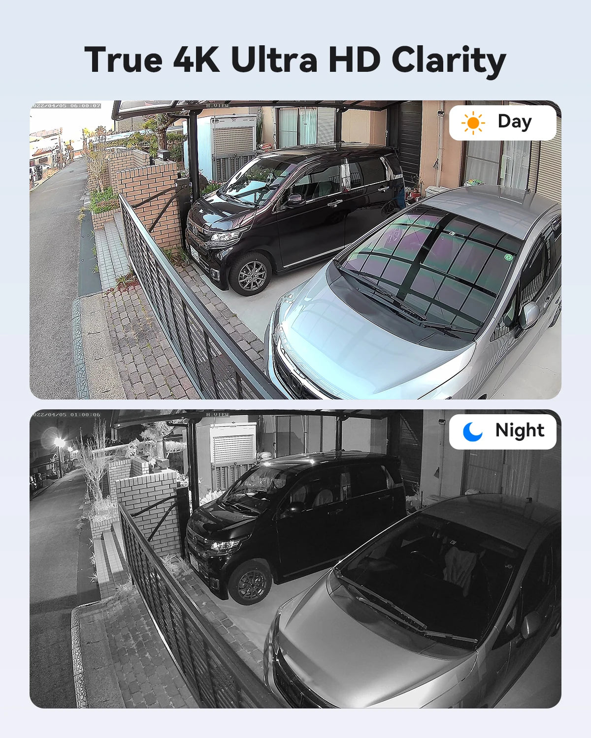 H.VIEW 4K CCTV Security Camera System With NVR Kit