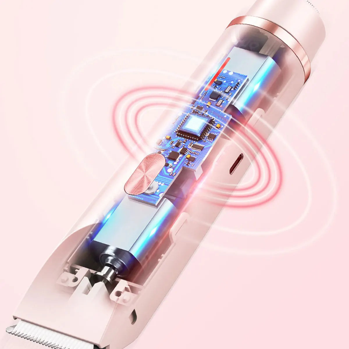 Dual-Head Rechargeable Epilator For Women Wet And Dry Use