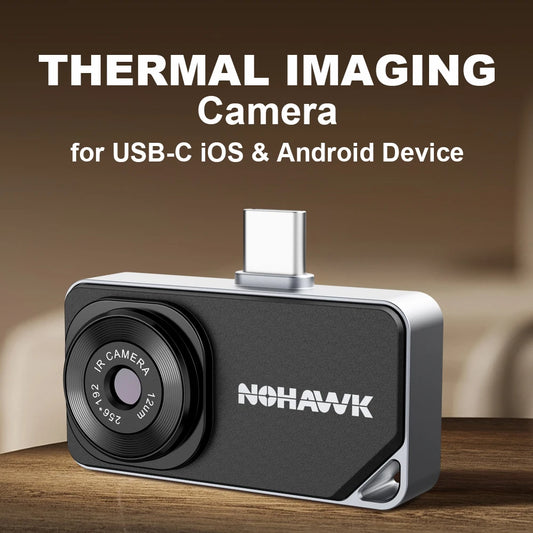 NOHAWK Portable Thermal Imaging Camera for HVAC and Home Inspection