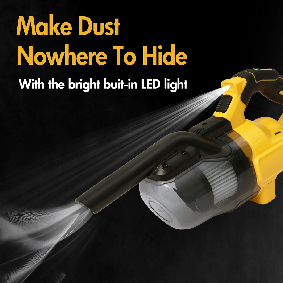 Cordless Handheld Vacuum Cleaner for Car and Home Floor Cleaning