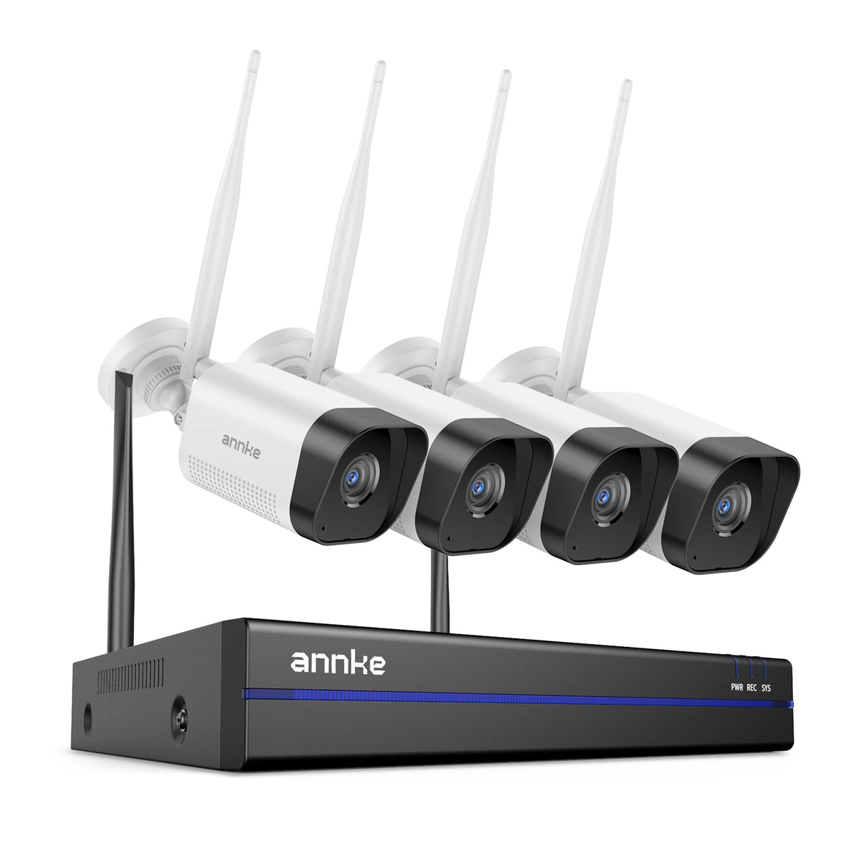 ANNKE 8MP 16 Channel Wireless CCTV Camera System With NVR
