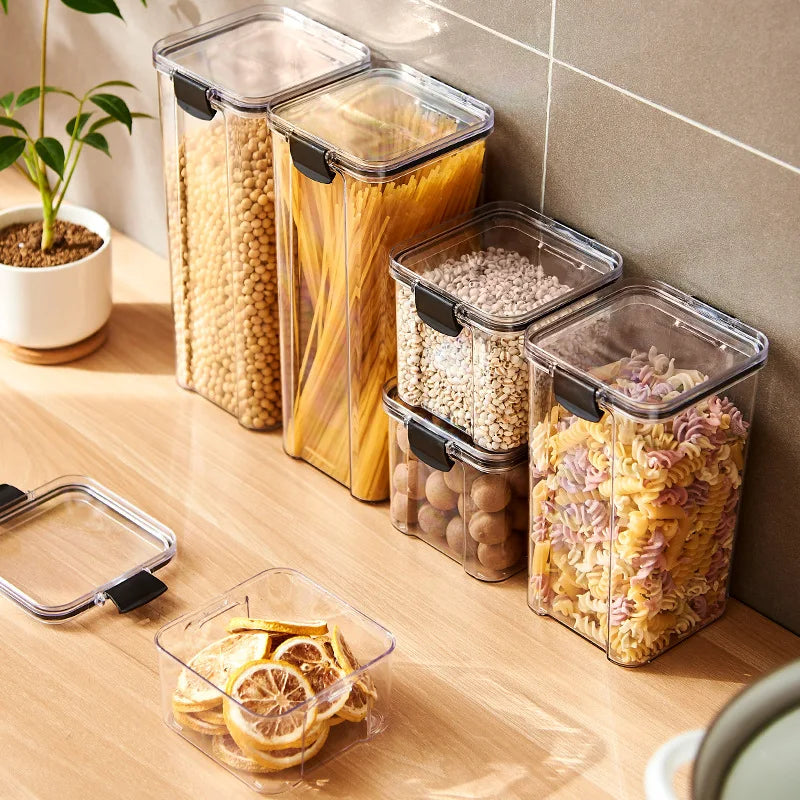 Sealed Jars Kitchen Grain Storage Organizer Moistureproof Acryl