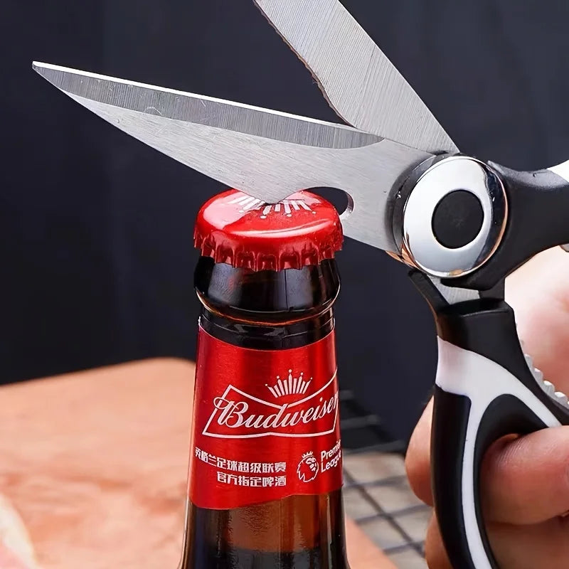 Stainless Steel Multifunction Kitchen Scissors For Fish And Meat