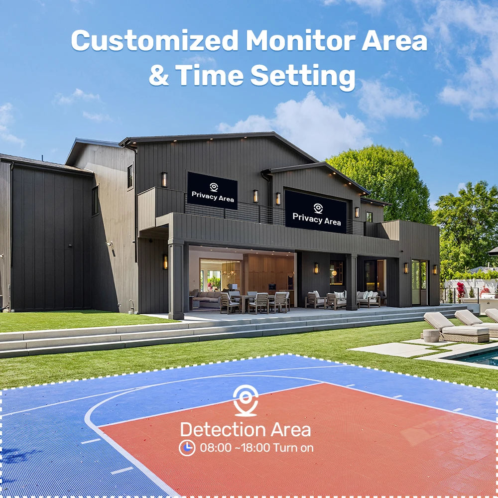 ANNKE 5MP Wireless Security Camera System With Two Way Audio