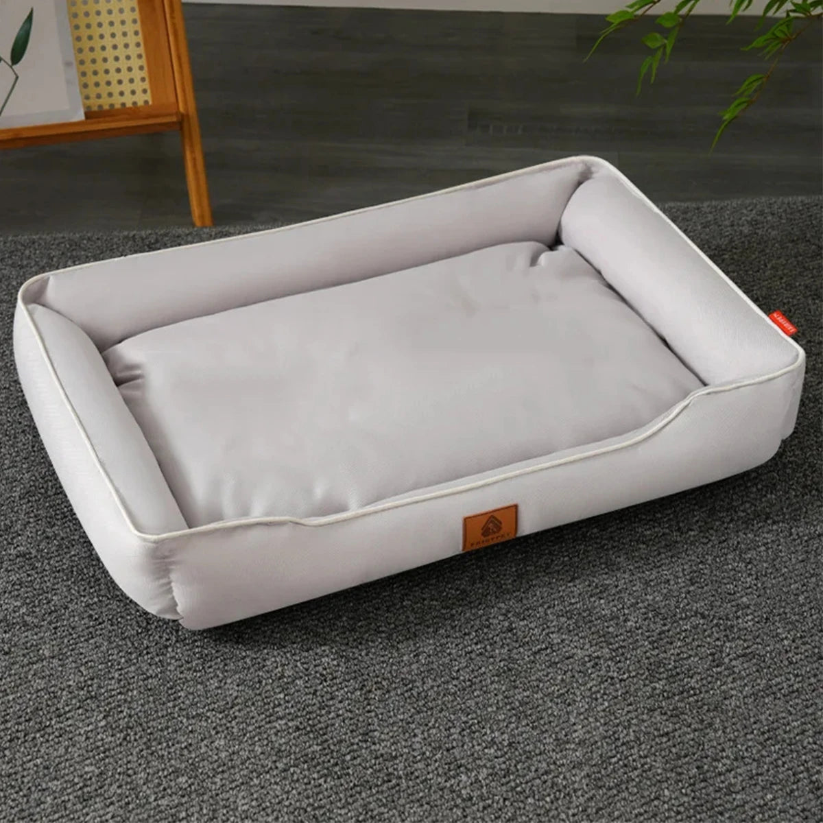 Square Dog Bed For Pets Waterproof Bite Resistant