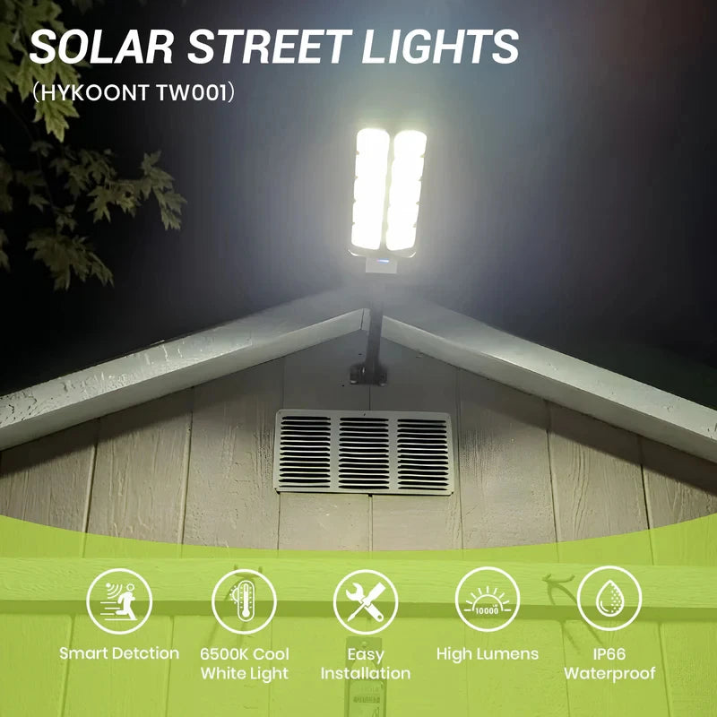 Solar LED Flood Light With Motion Sensor And Remote Control