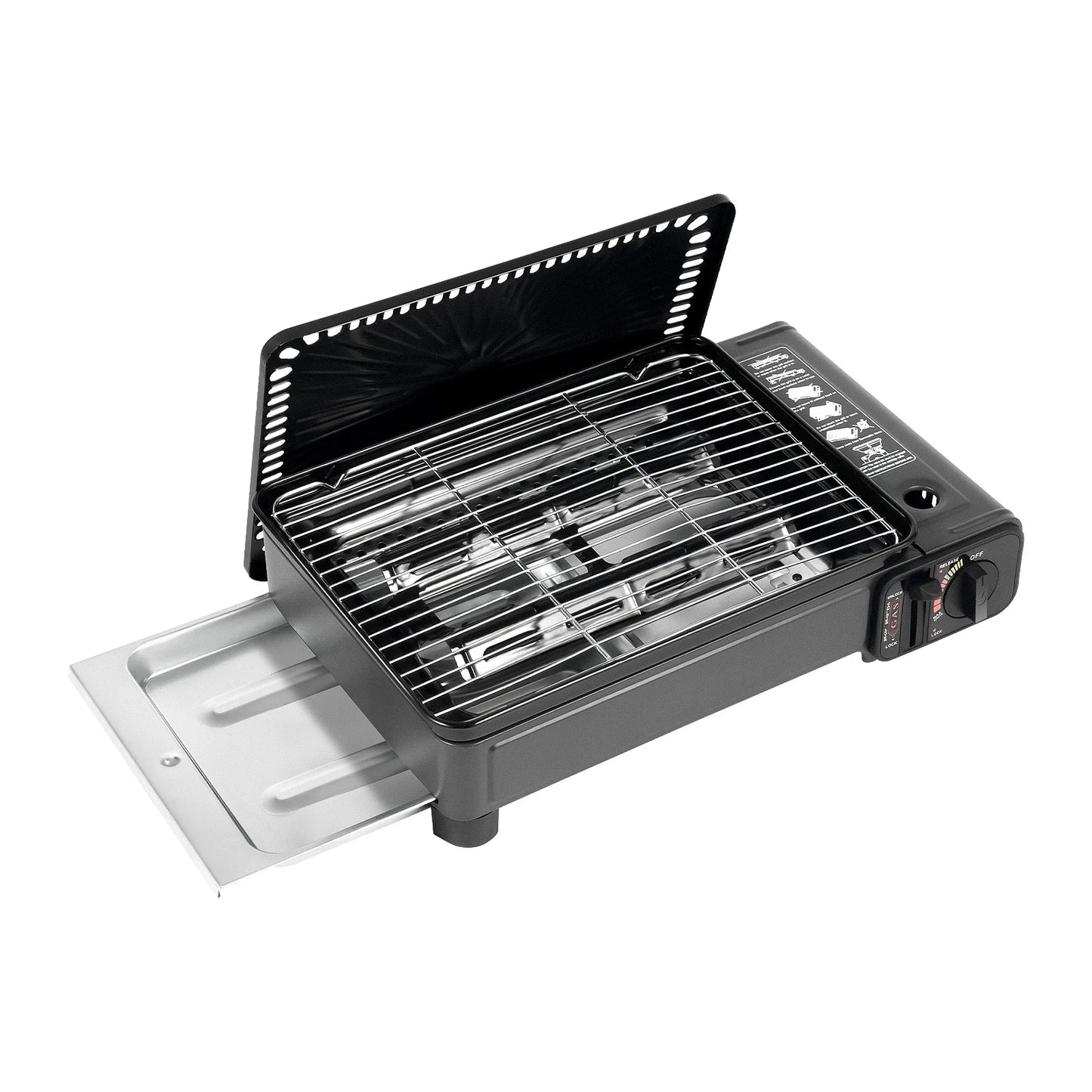 Portable Butane Camping Grill Stove For Hiking And Trekking
