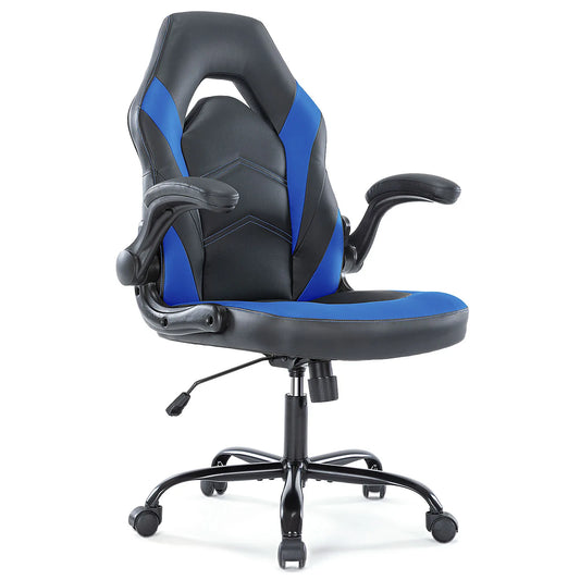 JHK Ergonomic Gaming Desk Chair PU Leather Racing Chair