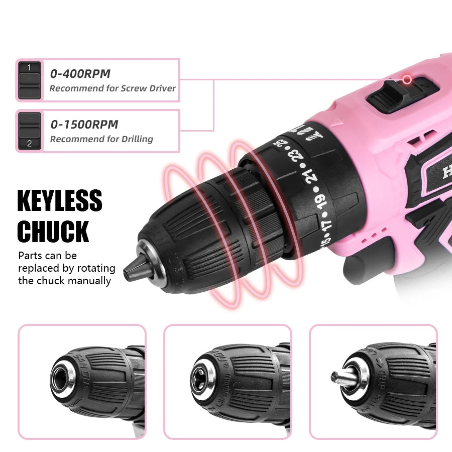 HILDA 21V Cordless Drill Driver